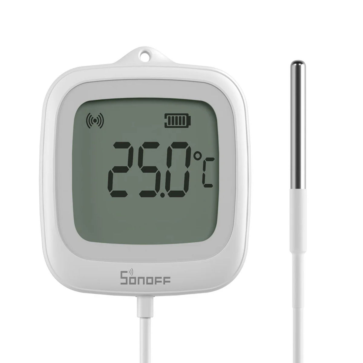 Sonoff LCD-termometer med probe, Zigbee – SNZB-02LD