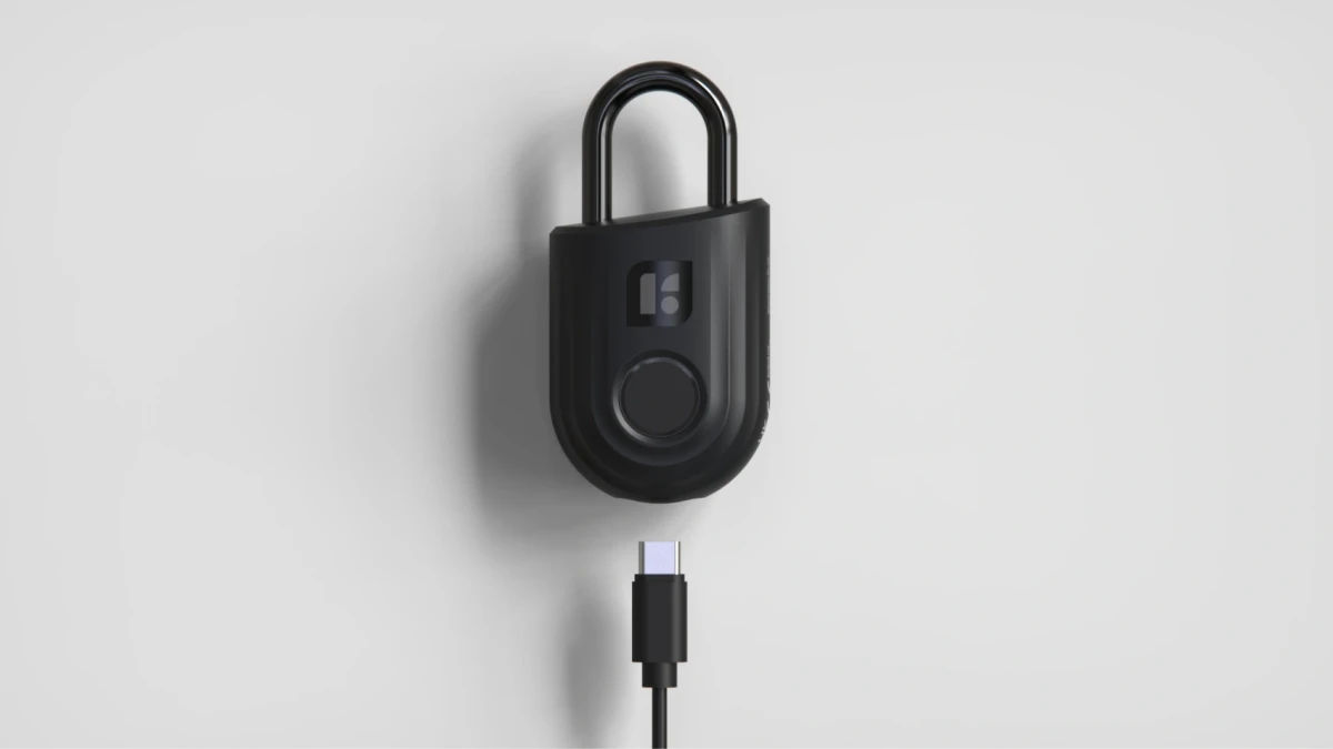 igloohome Padlock Lite - hengelås med fingeravtrykk