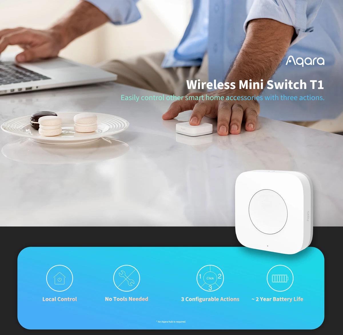 Aqara Wireless Mini Switch T1