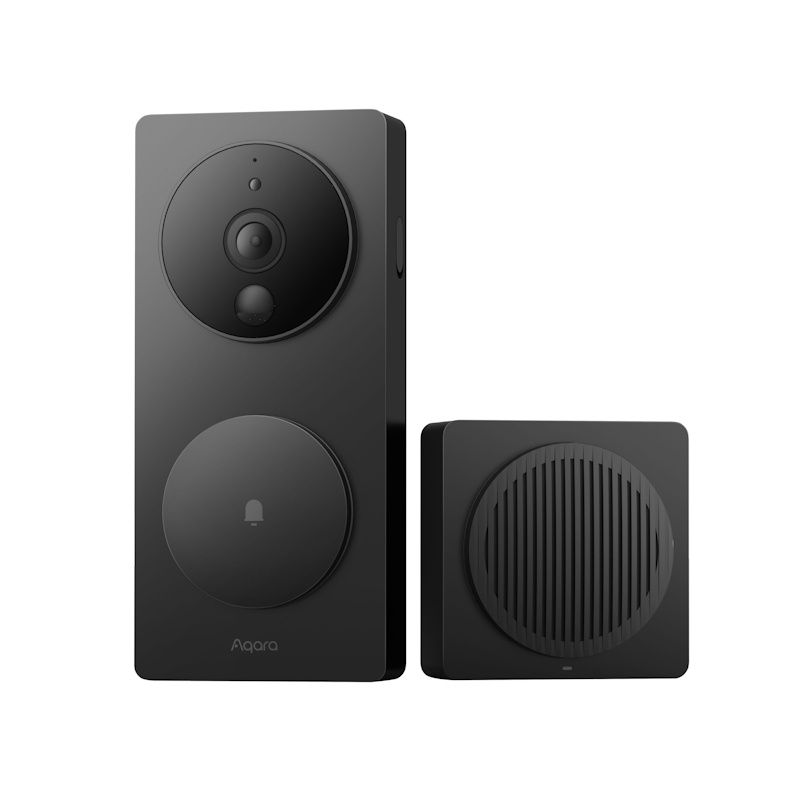 Aqara Smart Video Doorbell G4 – Svart