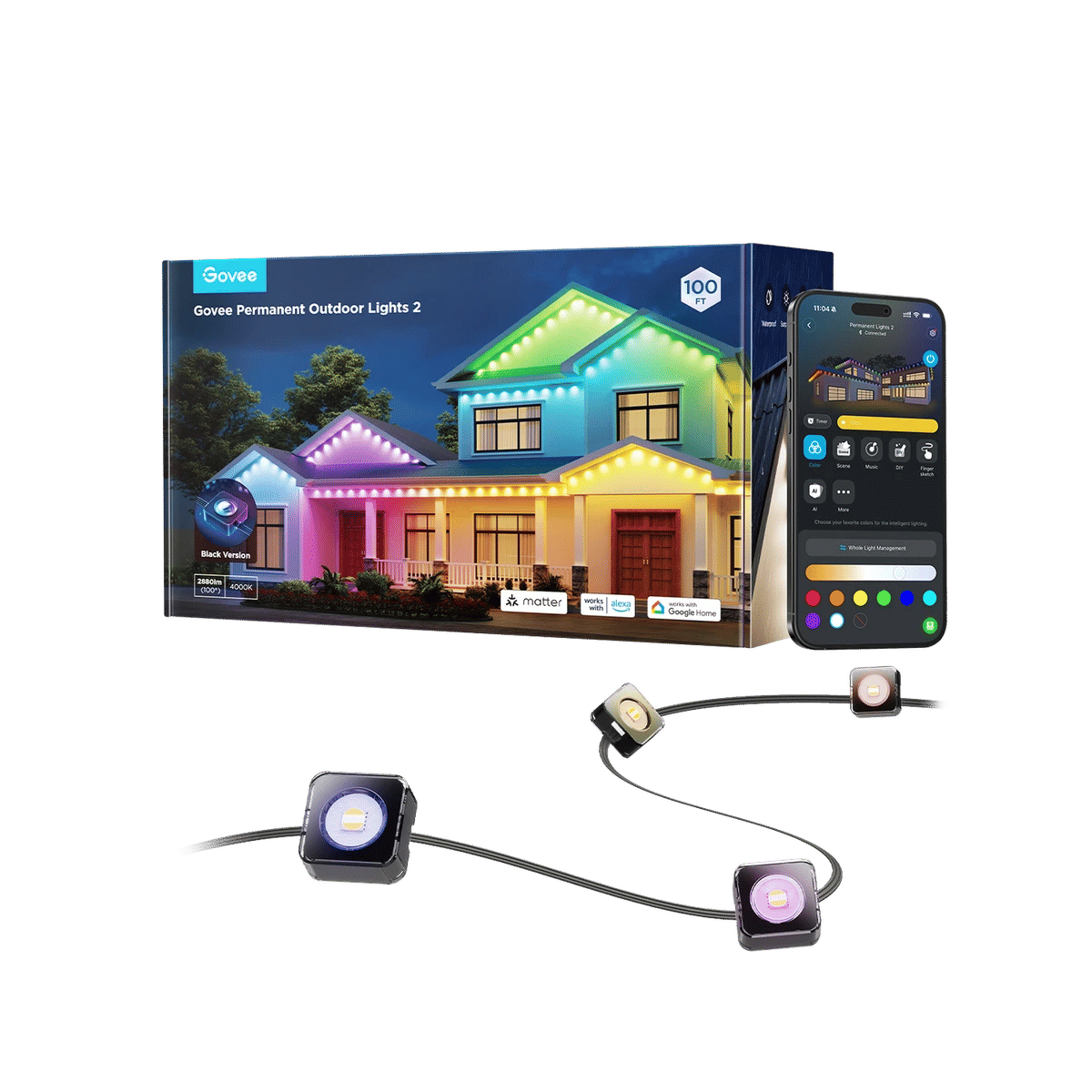 Govee Permanent Outdoor Lights 2 - 30 m