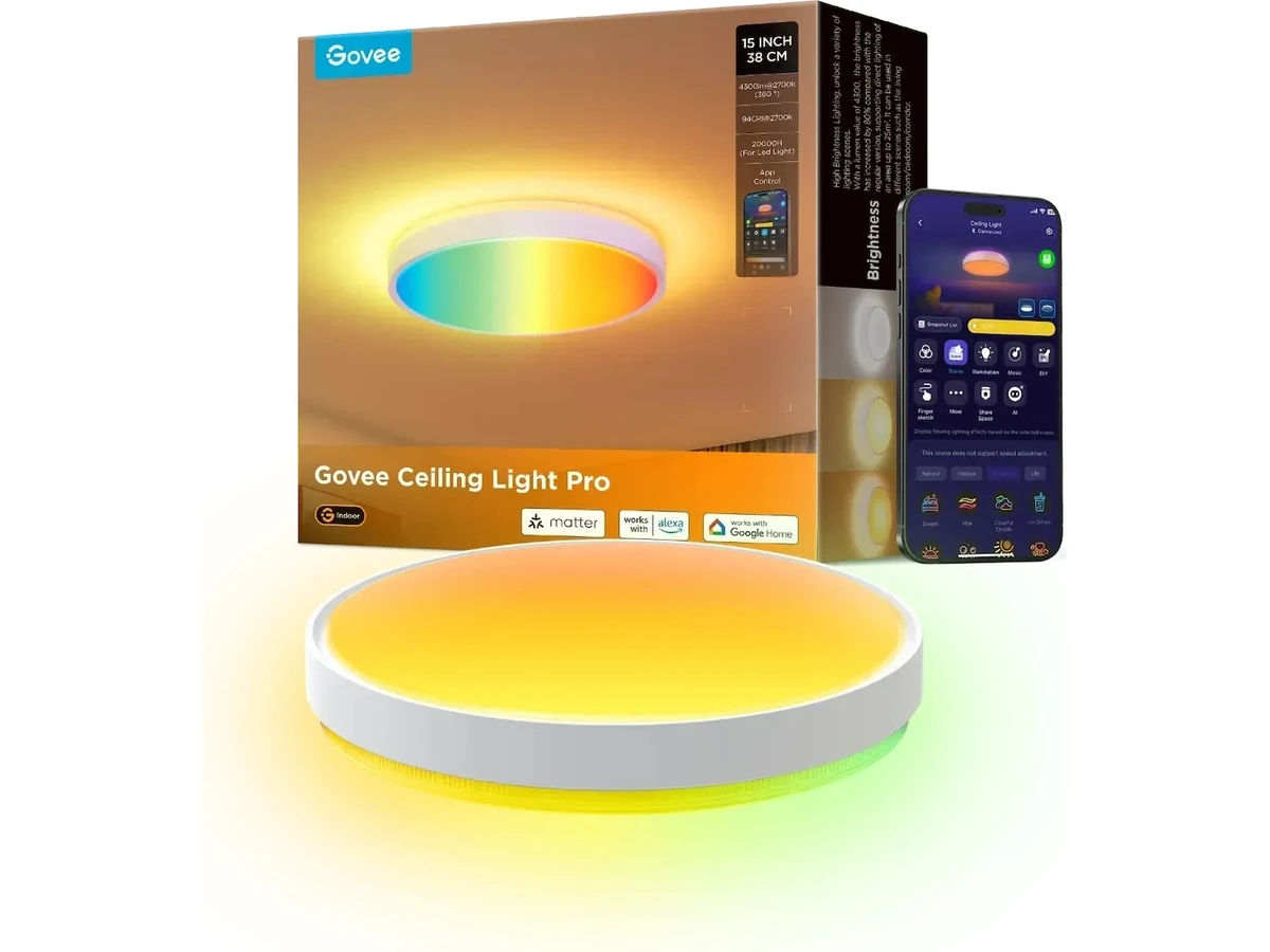 Govee Smart Ceiling Light Pro, 38 cm