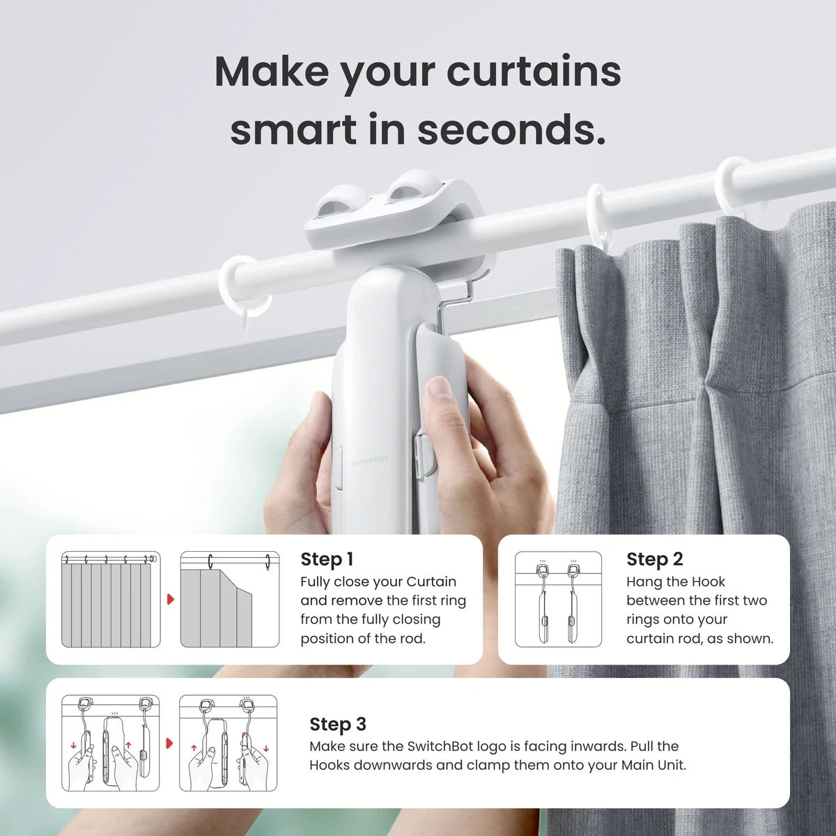 SwitchBot Curtain 3 Rod