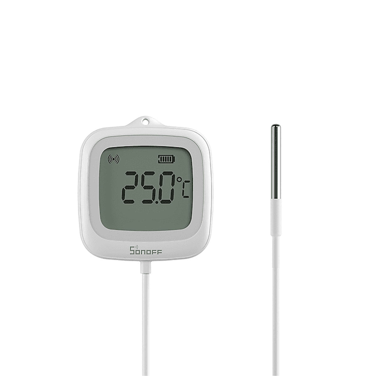 Sonoff LCD-termometer med probe, Zigbee – SNZB-02LD