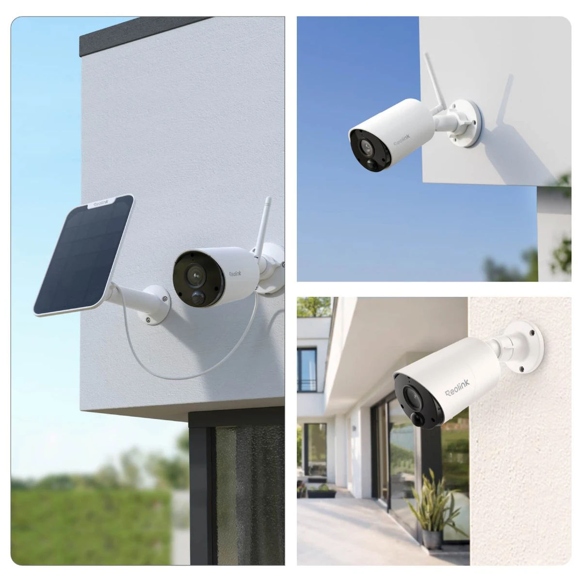 Reolink Argus Eco B320 -3MP Batteridrevet WiFi -Hvitt