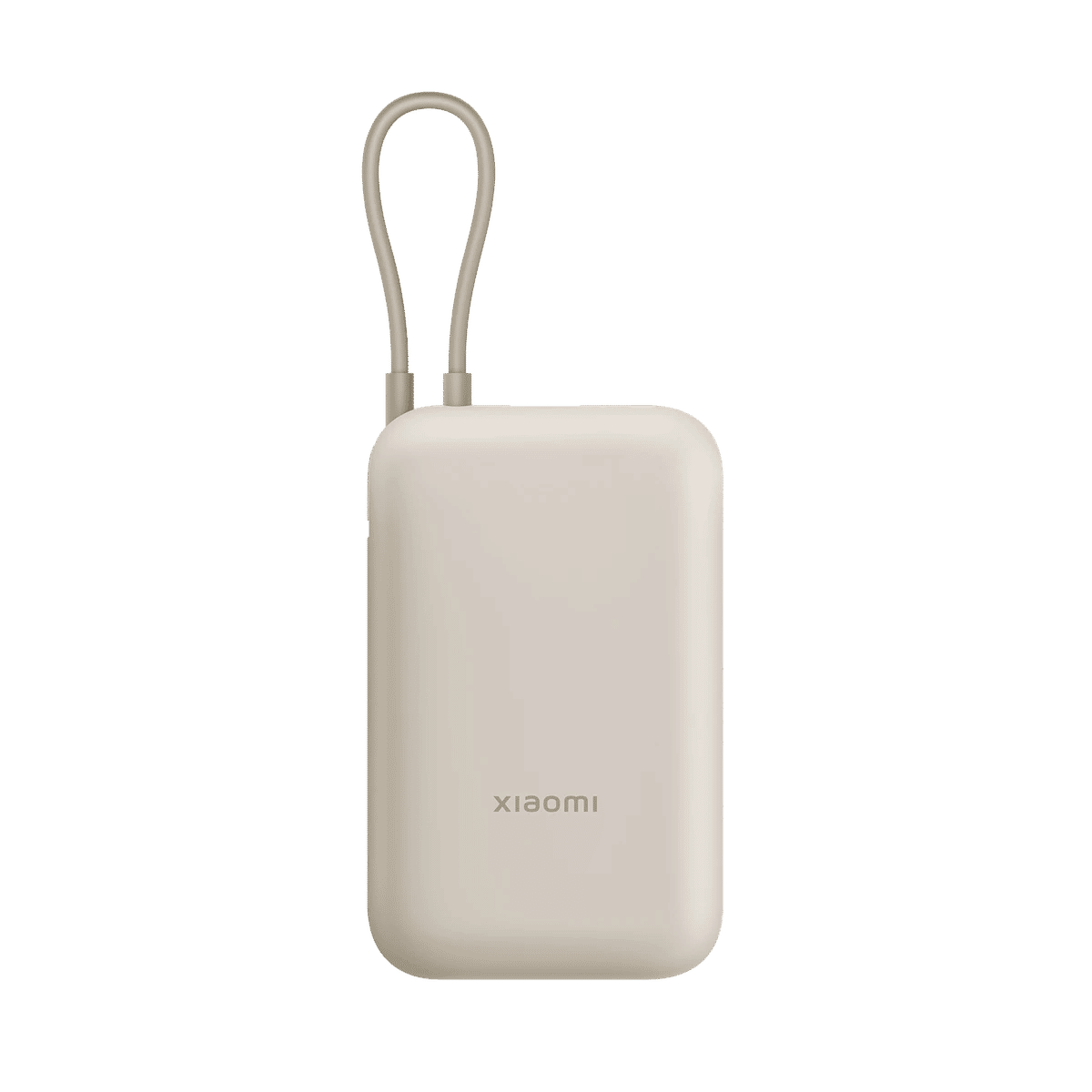 Xiaomi Power Bank 10000mAh (Integrated Cable) – Tan