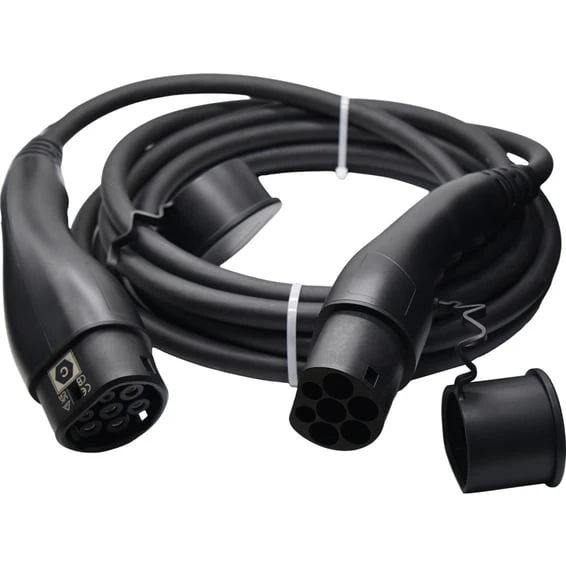 Namron Ladekabel Type 2, 32 A, 3-fas, 7 m