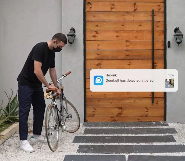 Reolink 5MP Video Doorbell WiFi (Sort)