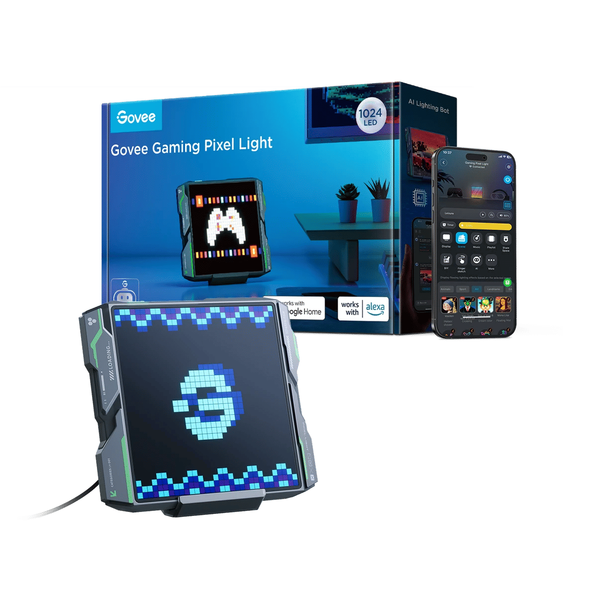 Govee Gaming Pixel Light 32×32